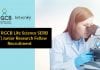 Govt RGCB Life Science SERB (DST) Junior Research Fellow Recruitment Govt RGCB
