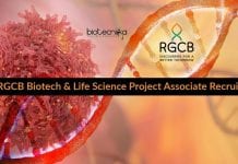 Govt RGCB Biotech & Life Science Project Associate Recruitment Govt RGCB Jobs