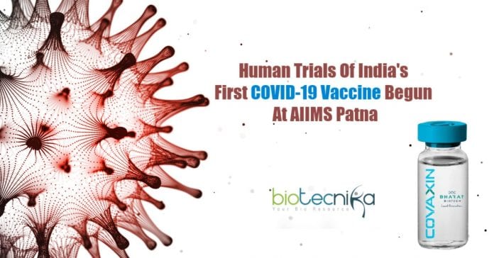Human Trials Of COVAXIN Started