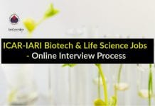 ICAR-IARI Research Vacancies Latest