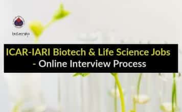 ICAR-IARI Research Vacancies Latest