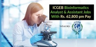 ICGEB Bioinformatics Analyst