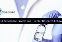ICGEB Life Science Project Job – Senior Research Fellow Post ICGEB Life Science Project