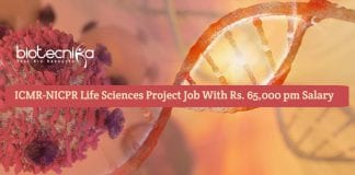 ICMR-NICPR Life Sciences Project