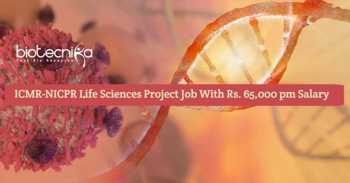 ICMR-NICPR Life Sciences Project