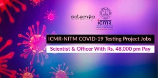 ICMR-NITM COVID-19 Testing
