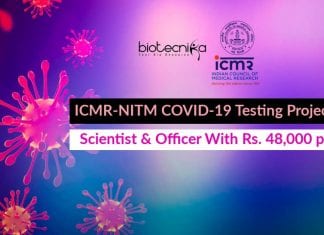 ICMR-NITM COVID-19 Testing