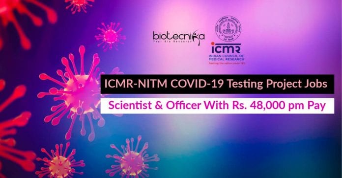 ICMR-NITM COVID-19 Testing