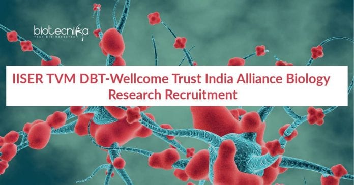 IISER TVM Biology JRF