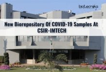 New Biorepository Of COVID-19 Samples To Be Hosted By CSIR-IMTECH IMTECH biorepository of COVID-19 samples