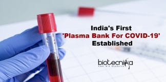 India's First COVID19 Plasma Bank