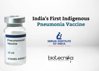 India First Indigenous Pneumonia Vaccine
