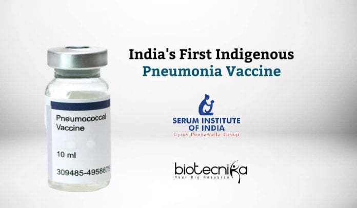 India First Indigenous Pneumonia Vaccine