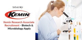 Kemin Research Associate Recruitment