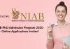 NIAB PhD Admission Program 2020 – Online Applications Invited NIAB PhD Admission Program