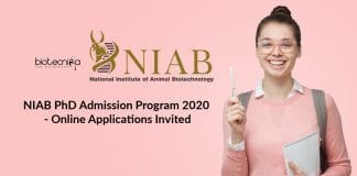 NIAB PhD Admission Program