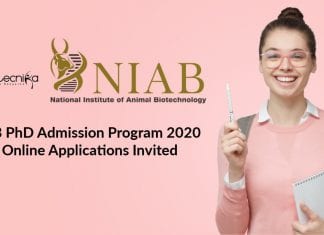 NIAB PhD Admission Program