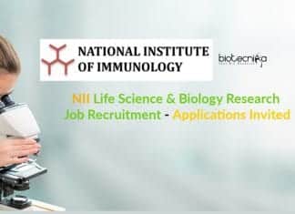 NII Biology Research Job