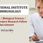 NII Biotech / Biological Science / Biophysics Project Research Fellow Recruitment NII Biotech