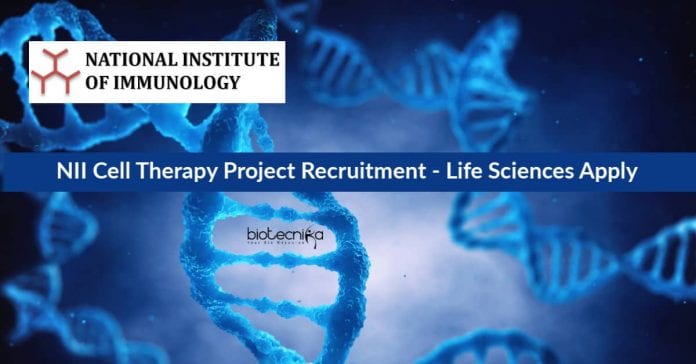 NII Research Vacancy Latest