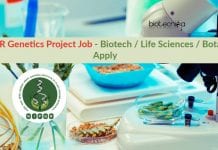 NIPGR Genetics Project Job – Biotech / Life Sciences / Botany Apply NIPGR Genetics Project Job