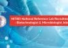 NITRD National Reference Lab Recruitment – Biotechnologist & Microbiologist Jobs NITRD Jobs