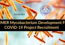 PGIMER Mycobacterium Development For COVID-19 Project Recruitment PGIMER JRF Jobs