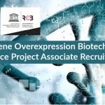 RCB Gene Overexpression Biotech & Life Science Project Associate Recruitment RCB Project Associate Life