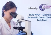 SERB NPDF – Extension of Fellowship Due to COVID-19 Lockdown SERB NPDF