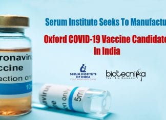 Serum Institute Seeks License To Manufacture The Oxford COVID-19 Vaccine In India Serum Institute eyes license