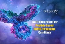 THSTI Files Patent For Peptide-Based Vaccine Candidates Against SARS-CoV-2 Virus THSTI Files Patent for Peptide-based COVID-19 Vaccine Candidate