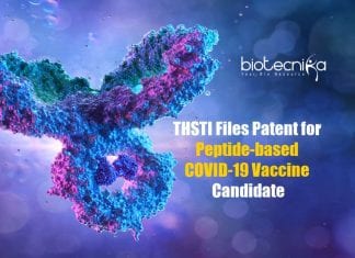 THSTI Files Patent for Peptide-based COVID-19 Vaccine Candidate