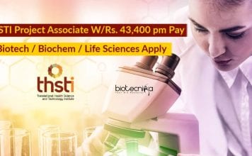 THSTI Project Associate