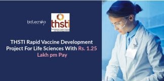 THSTI Recruitment 2020