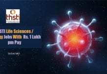 THSTI Life Sciences / Virology Jobs With Up to Rs. 1 Lakh pm Pay THSTI Virology Jobs