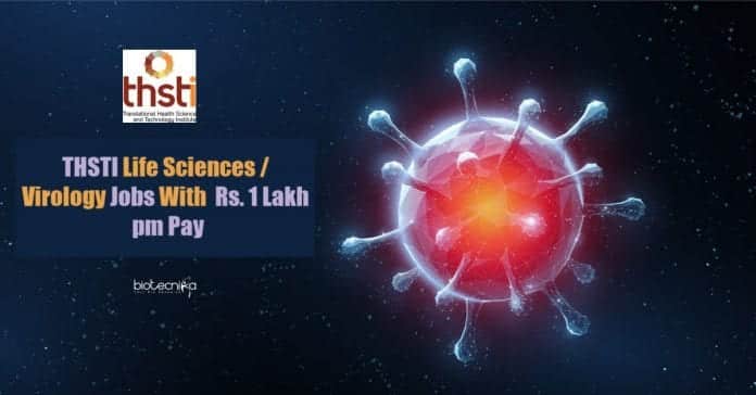 THSTI Virology Jobs