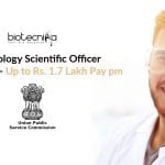 UPSC Biology Scientific Officer