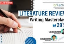 FREE WEBINAR: Literature Review Writing Masterclass
