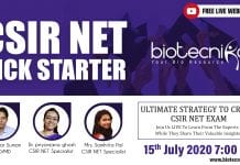 CSIR NET Kickstarter Webinar