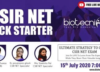 CSIR NET Kickstarter FREE Webinar Alert – Registrations Open CSIR NET Kickstarter Webinar