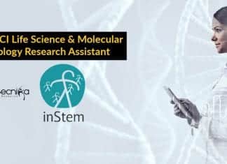 inStem Life Science Job