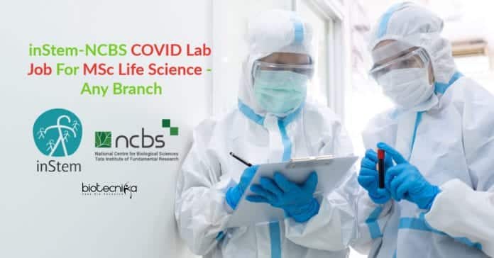 inStem-NCBS Latest Job