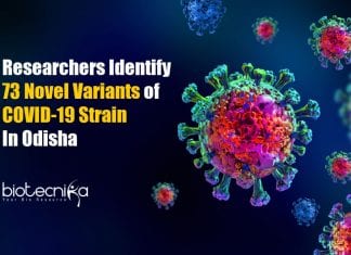 73 Novel Variants of COVID-19 Strain Identified in Odisha 73 Novel Variants of COVID-19 Strain