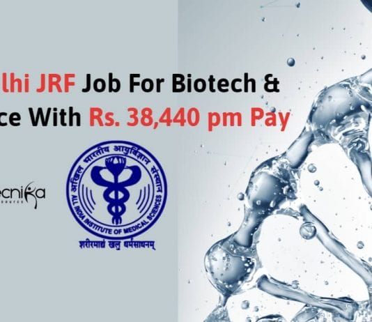 AIIMS Delhi JRF Job