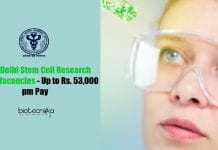 AIIMS Delhi Stem Cell Research Project Vacancies – Up to Rs. 53,000 pm Pay AIIMS Delhi Latest Jobs