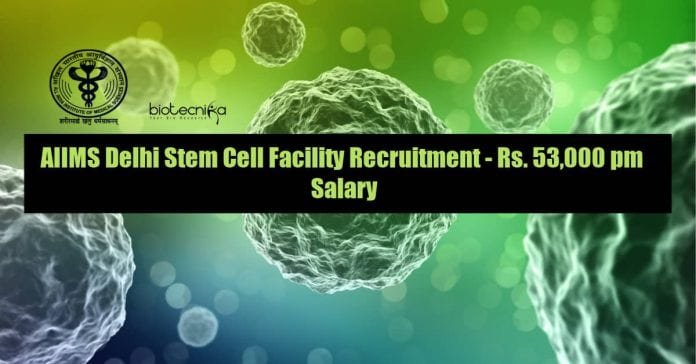 AIIMS Delhi Recruitment