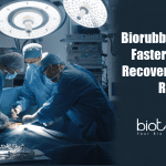 Biorubber glue for faster surgical recovery