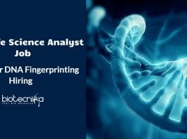 CDFD Life Science Analyst