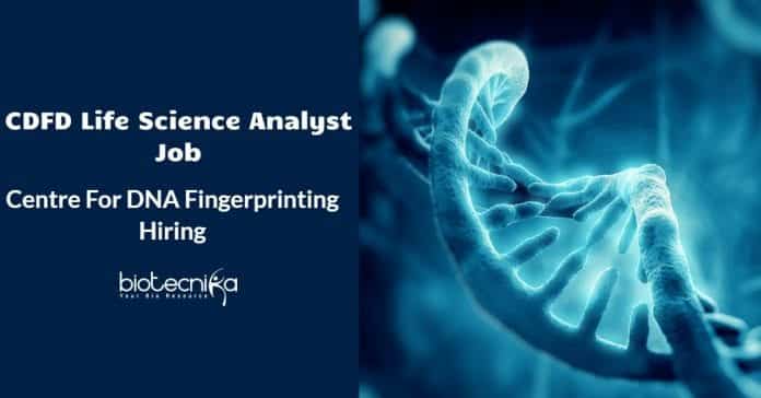 CDFD Life Science Analyst