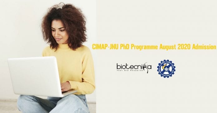 CIMAP-JNU PhD Programme Admission